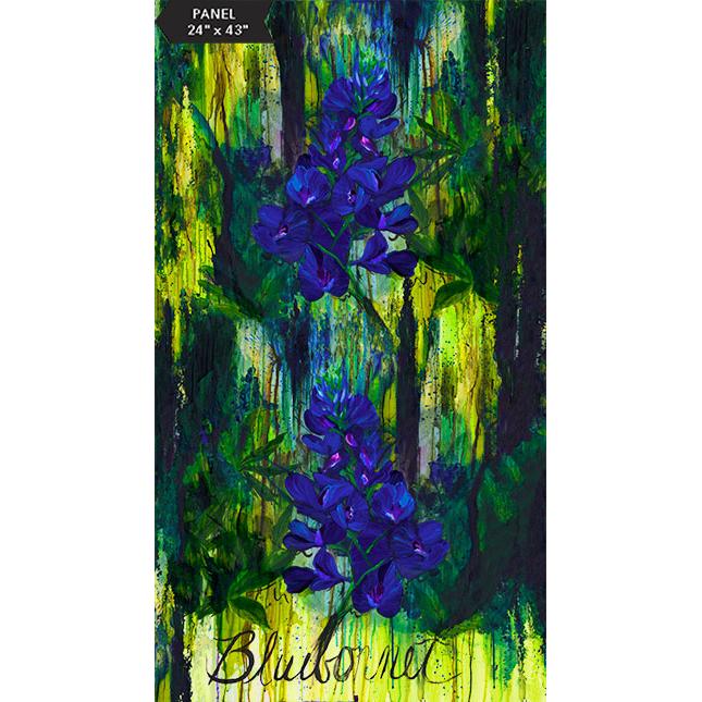 Wildflower Multi Bluebonnet 24" Panel