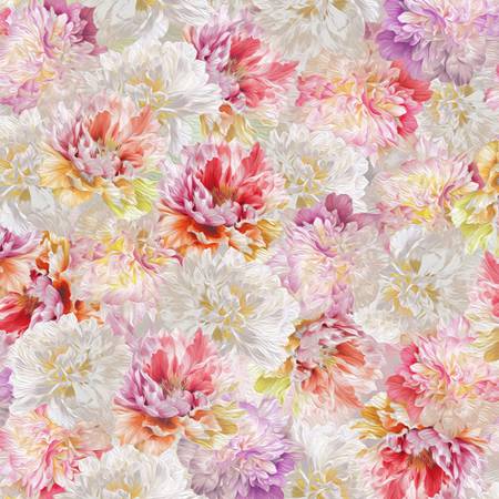 Wildflowers Spring Small Florals Fabric-Hoffman Fabrics-My Favorite Quilt Store