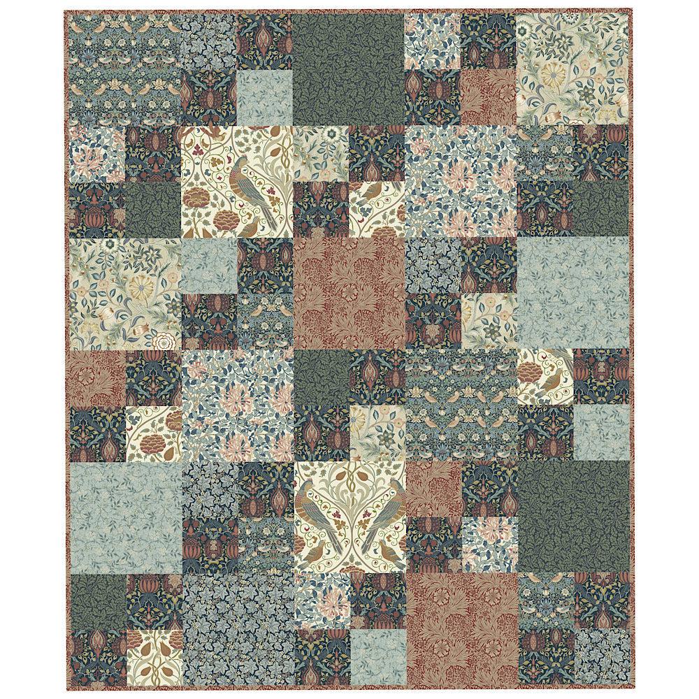 William Morris Kalinda Quilt Kit