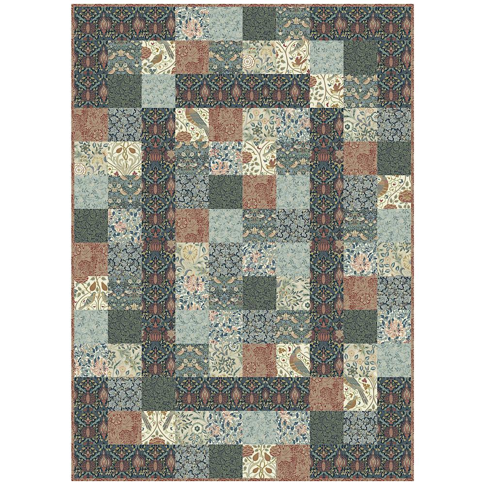 William Morris Teaberry Quilt Kit