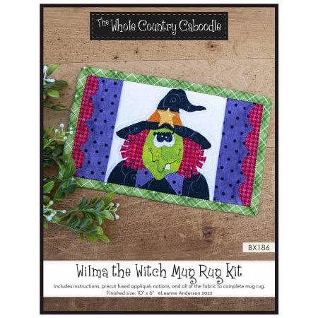 Wilma the Witch Mug Rug Kit-The Whole Country Caboodle-My Favorite Quilt Store