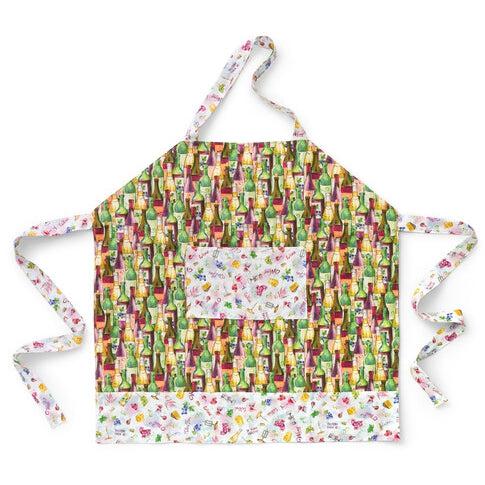 Wine Club Lined Apron Pattern - Free Pattern Download