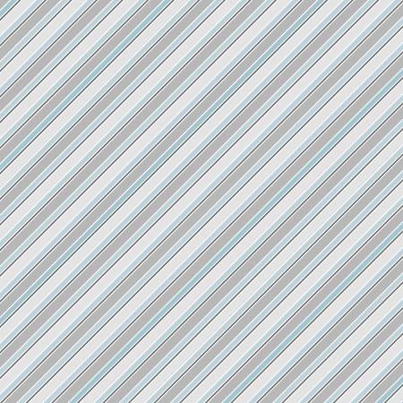 Winsome Critters Blue/Gray Stripes Fabric