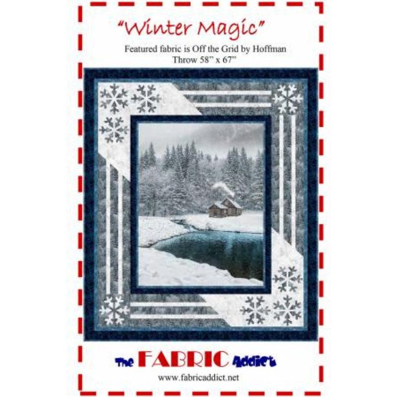 Winter Magic Quilt Pattern-The Fabric Addict-My Favorite Quilt Store