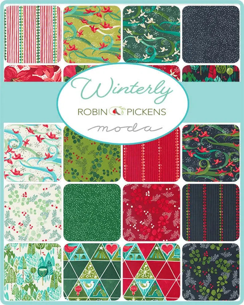 Winterly 2 1/2" Jelly Roll-Moda Fabrics-My Favorite Quilt Store