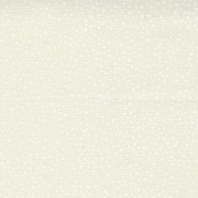 Winterly Cream Thatched Dotty Fabric