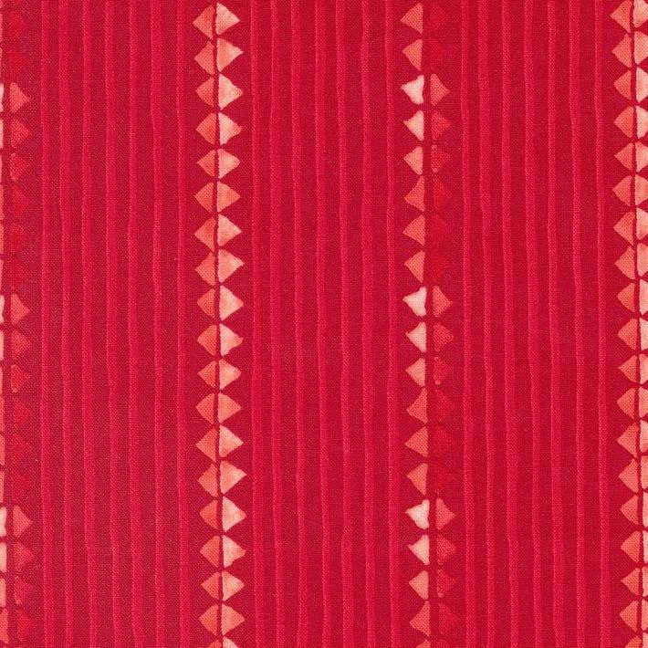 Winterly Crimson Christmas Ribbon Stripes Fabric-Moda Fabrics-My Favorite Quilt Store