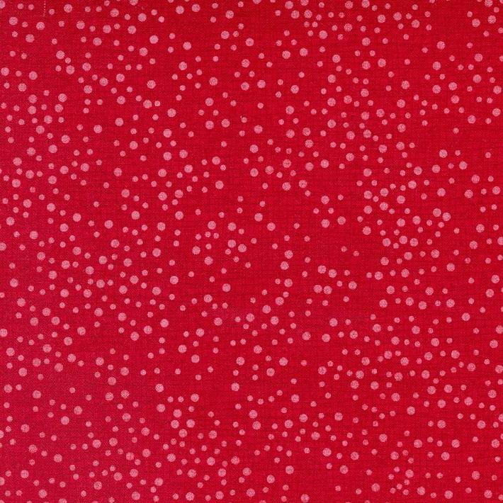 Winterly Crimson Thatched Dotty Fabric-Moda Fabrics-My Favorite Quilt Store