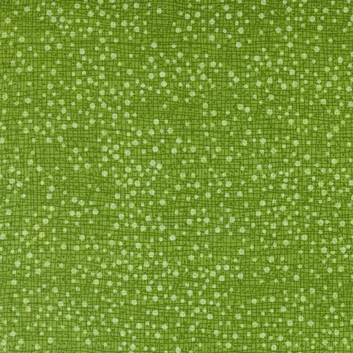 Winterly Grass Thatched Dotty Fabric