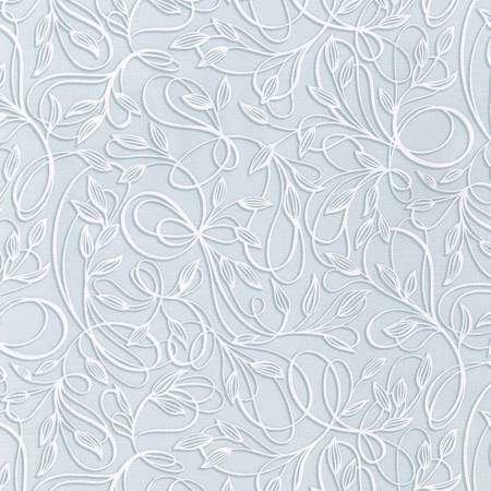 Wishwell: Alabaster Mist Leaves Fabric-Robert Kaufman-My Favorite Quilt Store