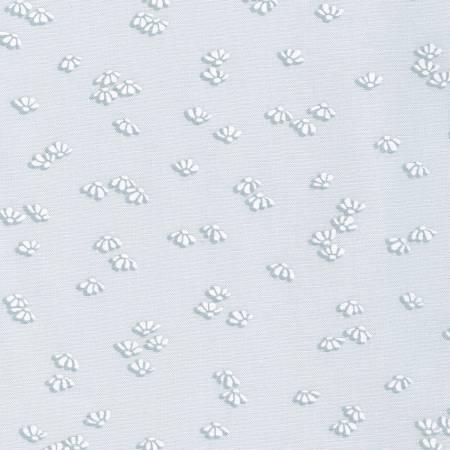 Wishwell: Alabaster Mist Petals Fabric