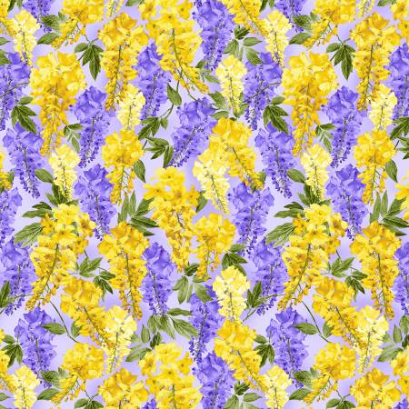 Wisteria Lane Amethyst Wisteria Fabric