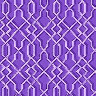 Wisteria Lane Grape Trellis Fabric-Michael Miller Fabrics-My Favorite Quilt Store