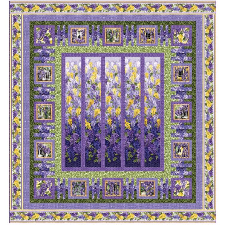 Wisteria Lane Quilt Kit