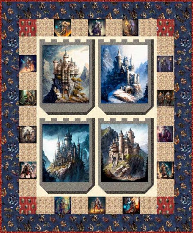 Wizards and Warriors The Great Houses Quilt Kit-QT Fabrics-My Favorite Quilt Store
