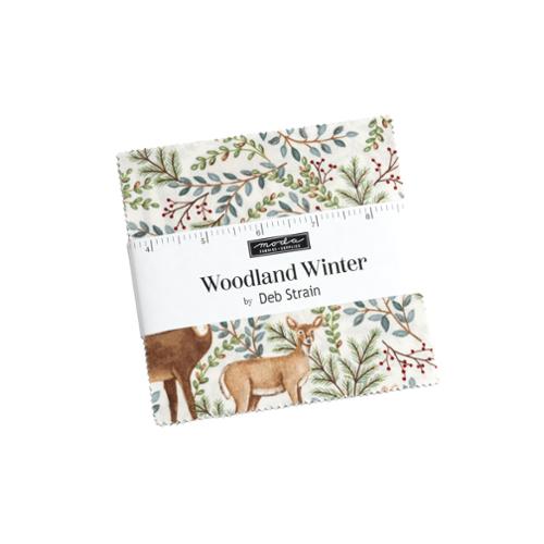 Woodland Winter 5" Charm Pack-Moda Fabrics-My Favorite Quilt Store