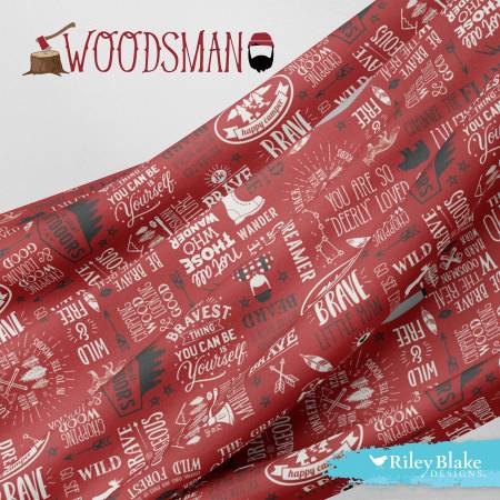Woodsman 5" Charm Pack-Riley Blake Fabrics-My Favorite Quilt Store