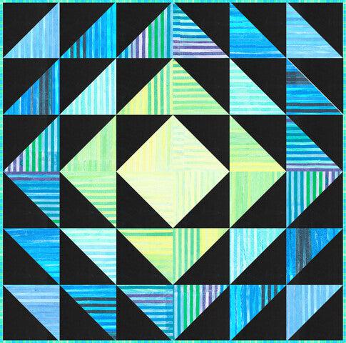 World of Stripes Quilt Pattern - Free Pattern Download