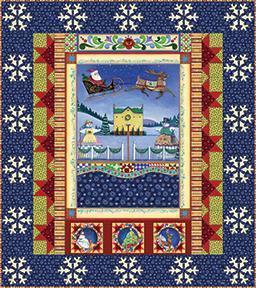 A Village Christmas Pattern-Benartex Fabrics-My Favorite Quilt Store