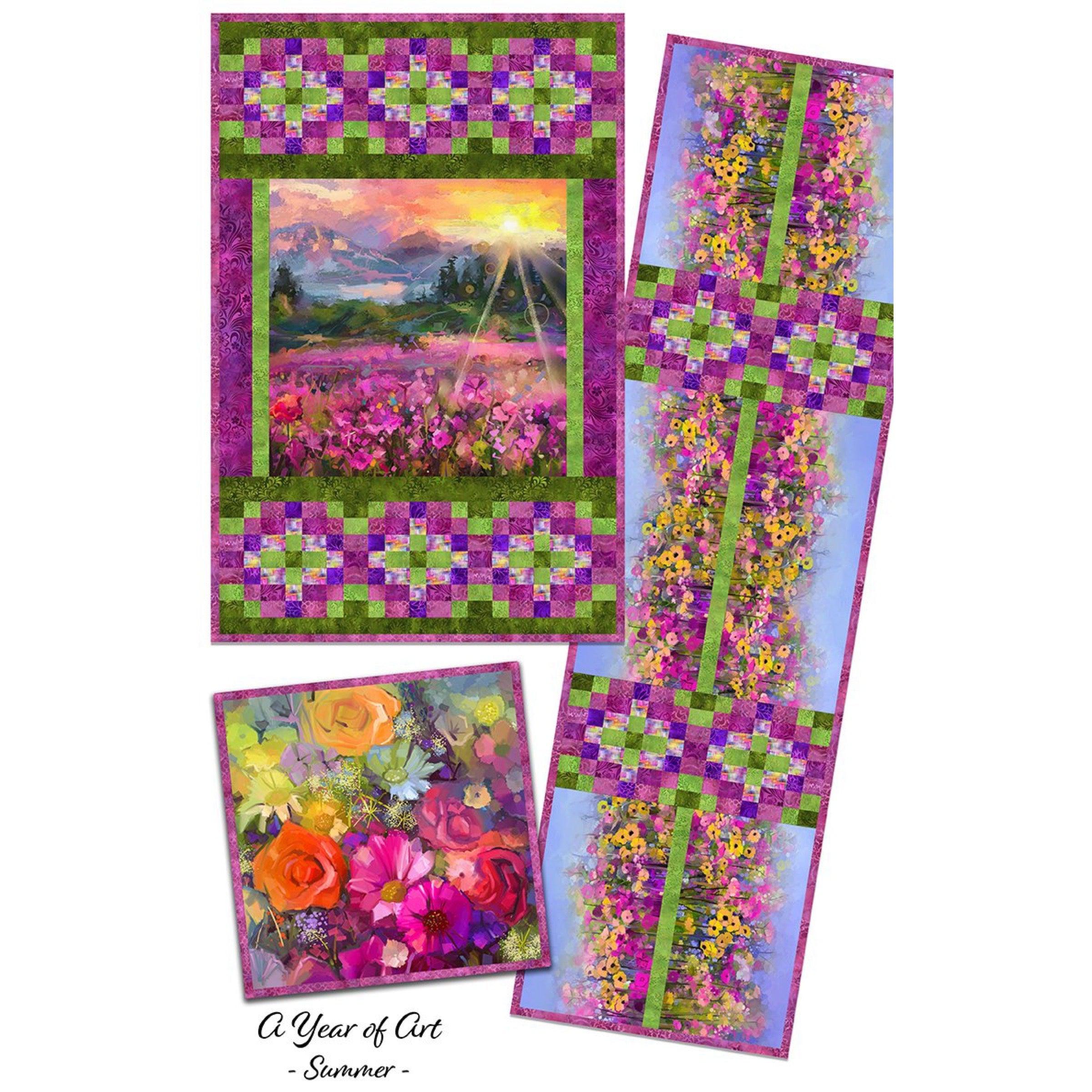 A Year in Art Summer Quilt Project Kit