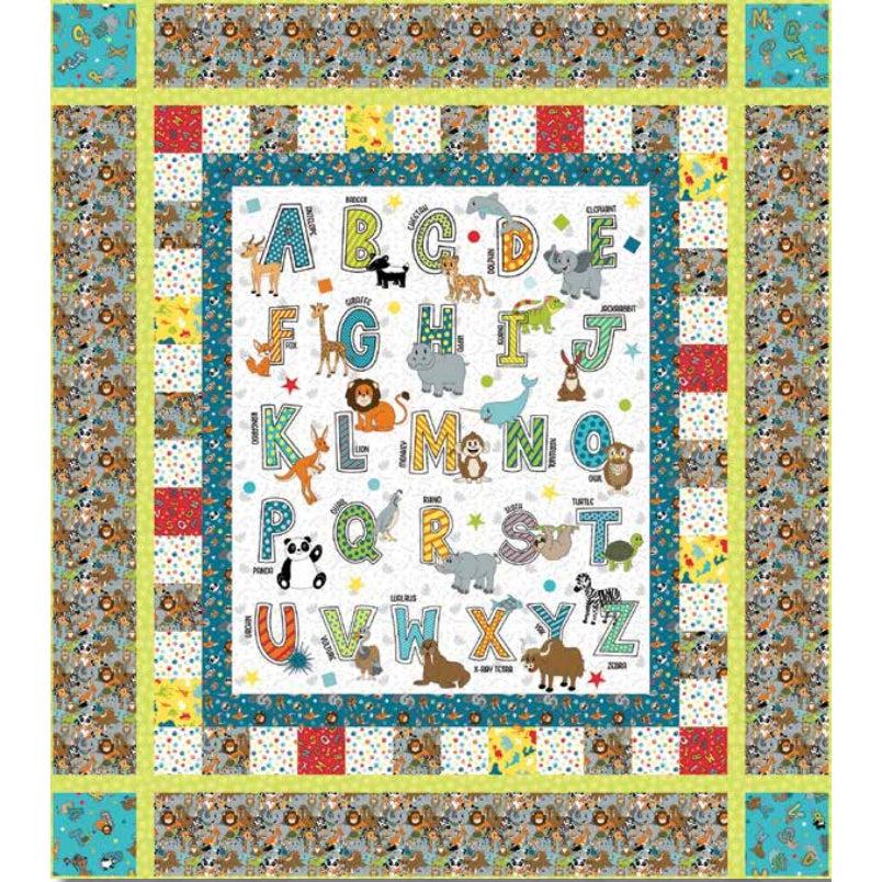 A to Zoo Quilt 1 Pattern - Free Digital Download