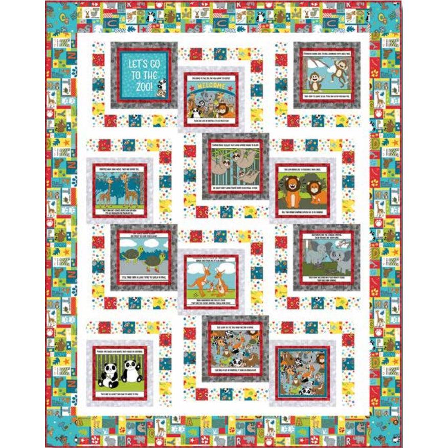 A to Zoo Quilt 2 Pattern - Free Digital Download-Blank Quilting Corporation-My Favorite Quilt Store