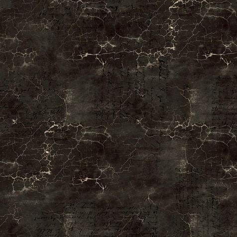 Abandoned Black Cracked Shadow Fabric-Free Spirit Fabrics-My Favorite Quilt Store