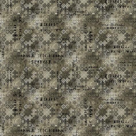 Abandoned Neutral Faded Tile Fabric