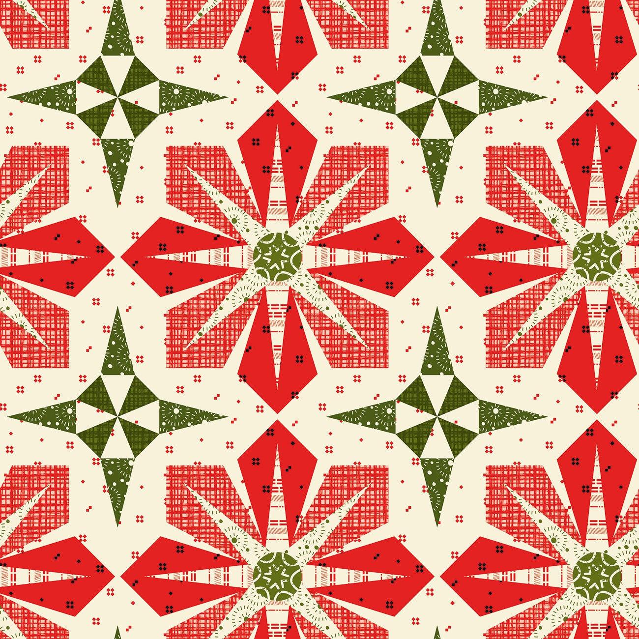 Adel In Winter Cheater Print Multi Fabric-Riley Blake Fabrics-My Favorite Quilt Store