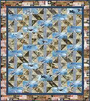 Air Show Pattern-Benartex Fabrics-My Favorite Quilt Store