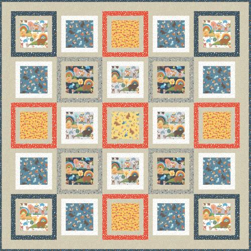 All Animals on Deck Quilt Pattern - Free Digital Download-Windham Fabrics-My Favorite Quilt Store