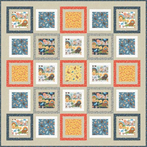 All Animals on Deck Quilt Pattern - Free Digital Download