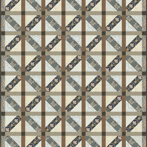 Alluring Lattice Quilt Pattern