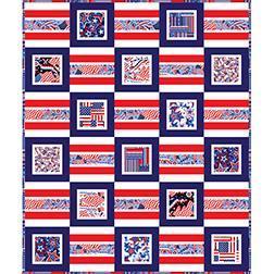 American Pride Pattern-Benartex Fabrics-My Favorite Quilt Store