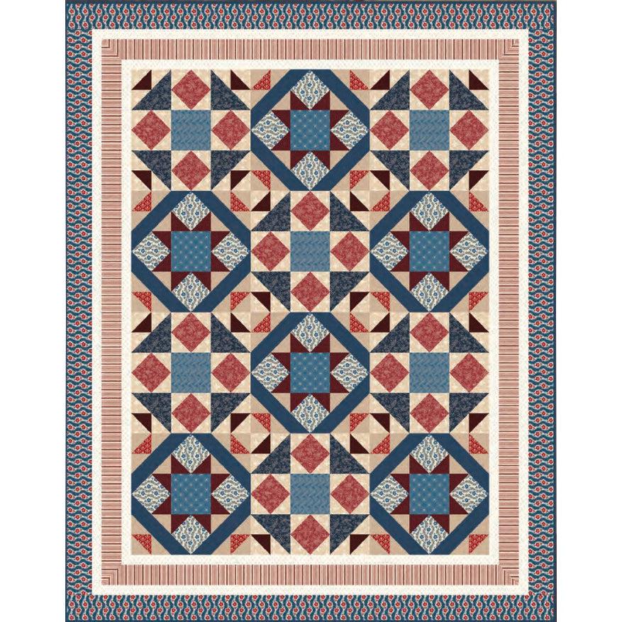 American Tradition Pattern-Benartex Fabrics-My Favorite Quilt Store
