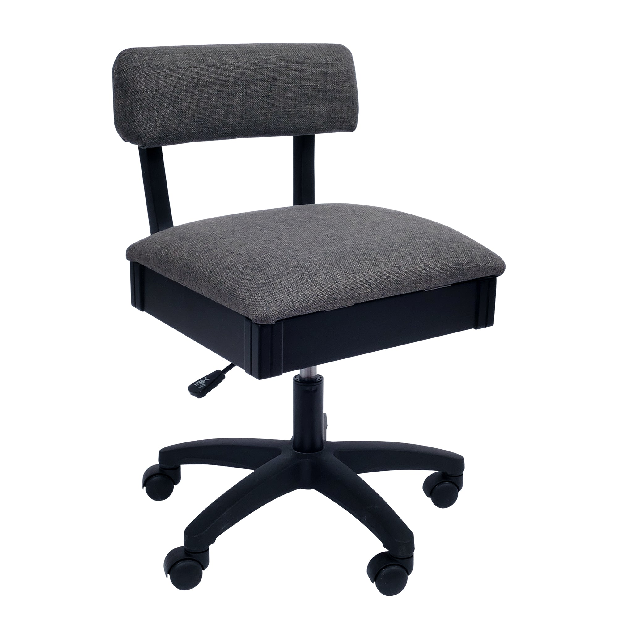 Arrow Height Adjustable Hydraulic Sewing Chair - Lady Gray