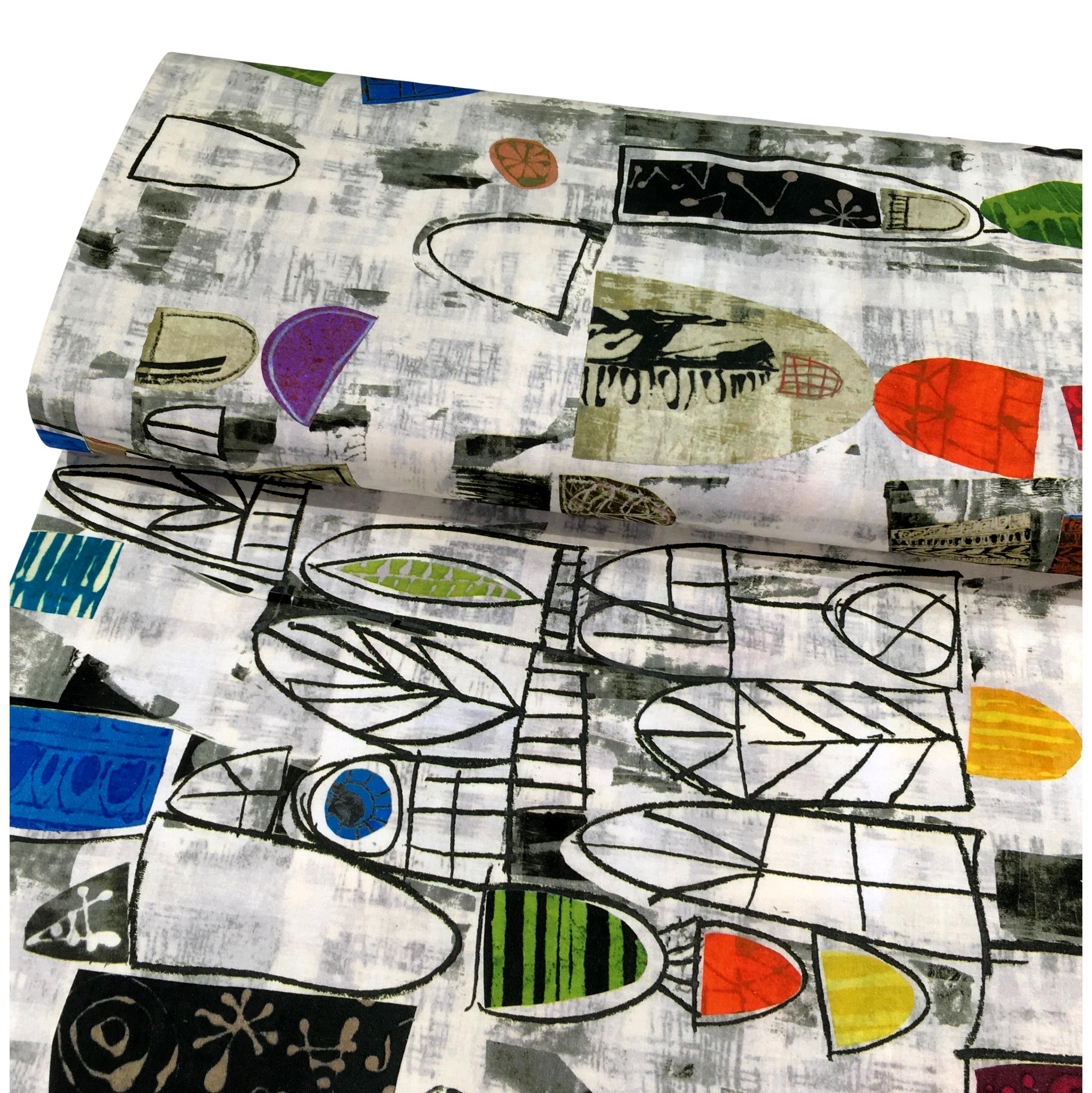 Art History 101 Light Panel 23" x 42"-Windham Fabrics-My Favorite Quilt Store