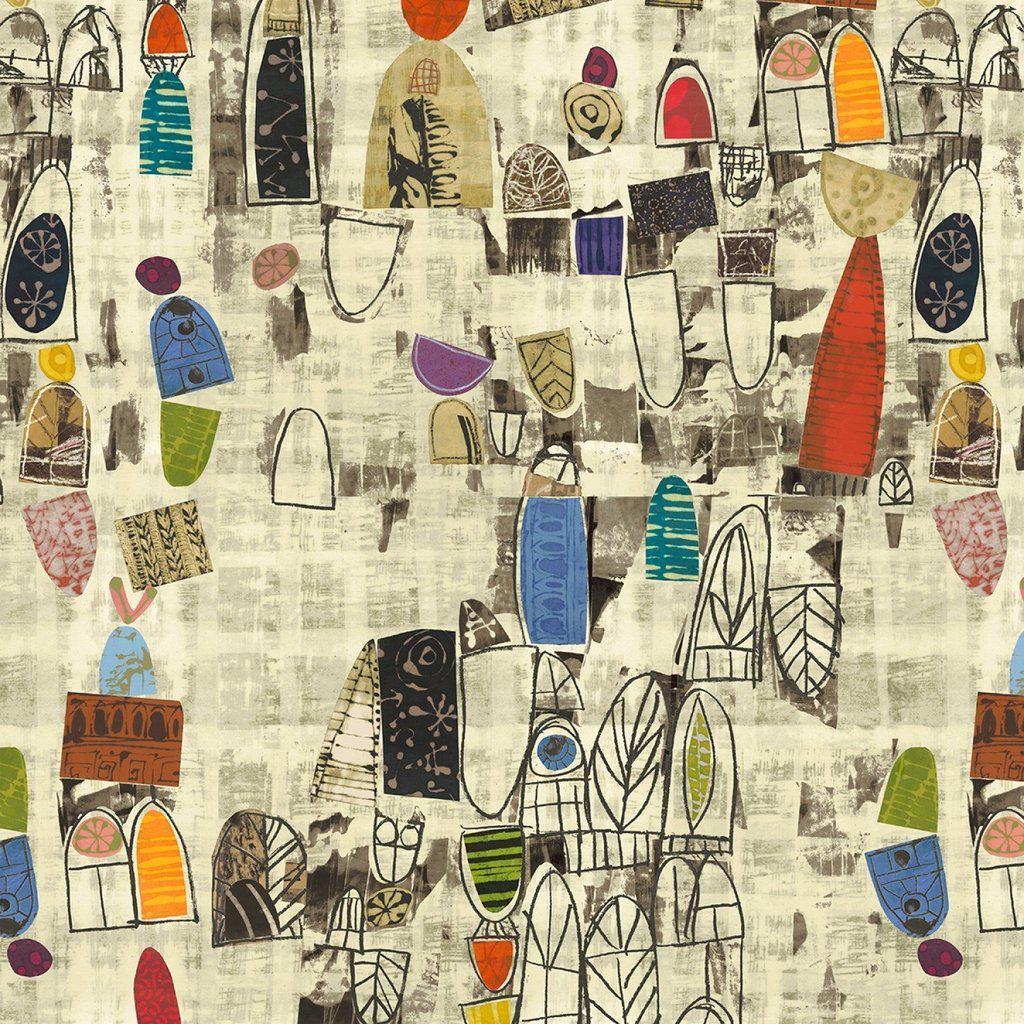Art History 101 Light Panel 23" x 42"-Windham Fabrics-My Favorite Quilt Store