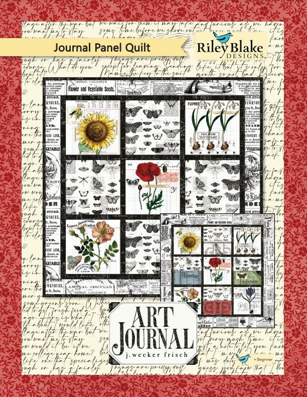 Art Journal Panel Quilt - Free Pattern Download-Riley Blake Fabrics-My Favorite Quilt Store