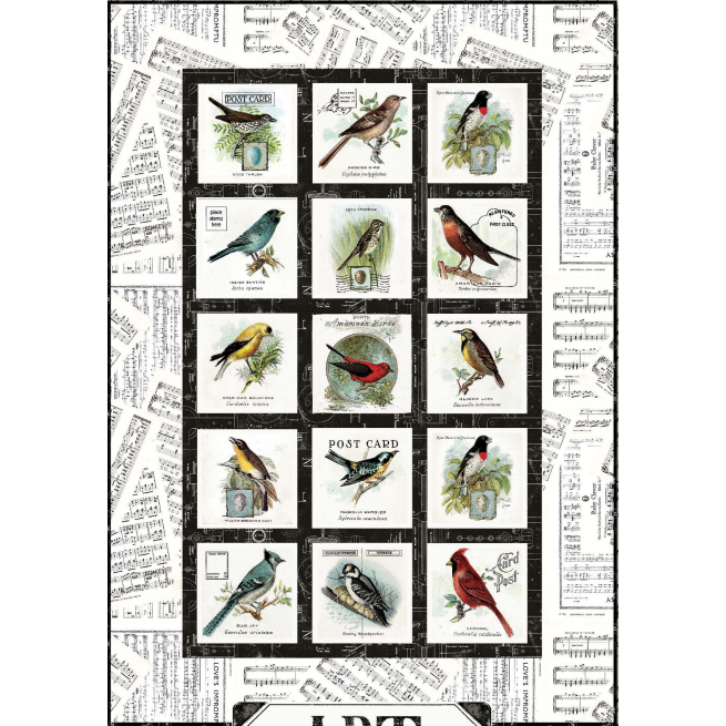 Art Journal Songbird Serenade Quilt - Free Pattern Download