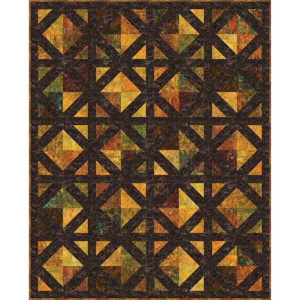 Artisan Batik Terrain Overview Quilt Pattern - Free Pattern Download