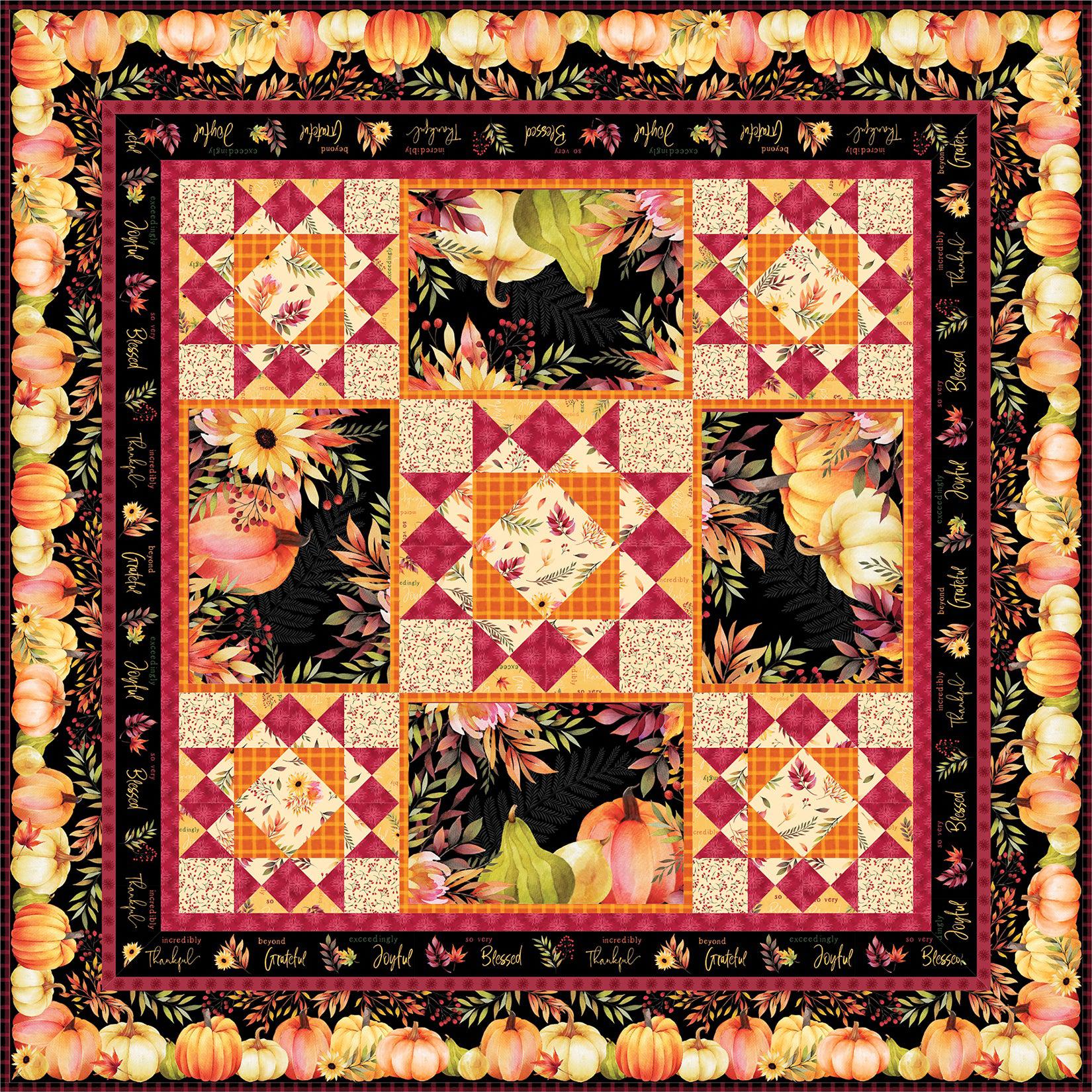 Autumn Light Table Topper Kit-Wilmington Prints-My Favorite Quilt Store