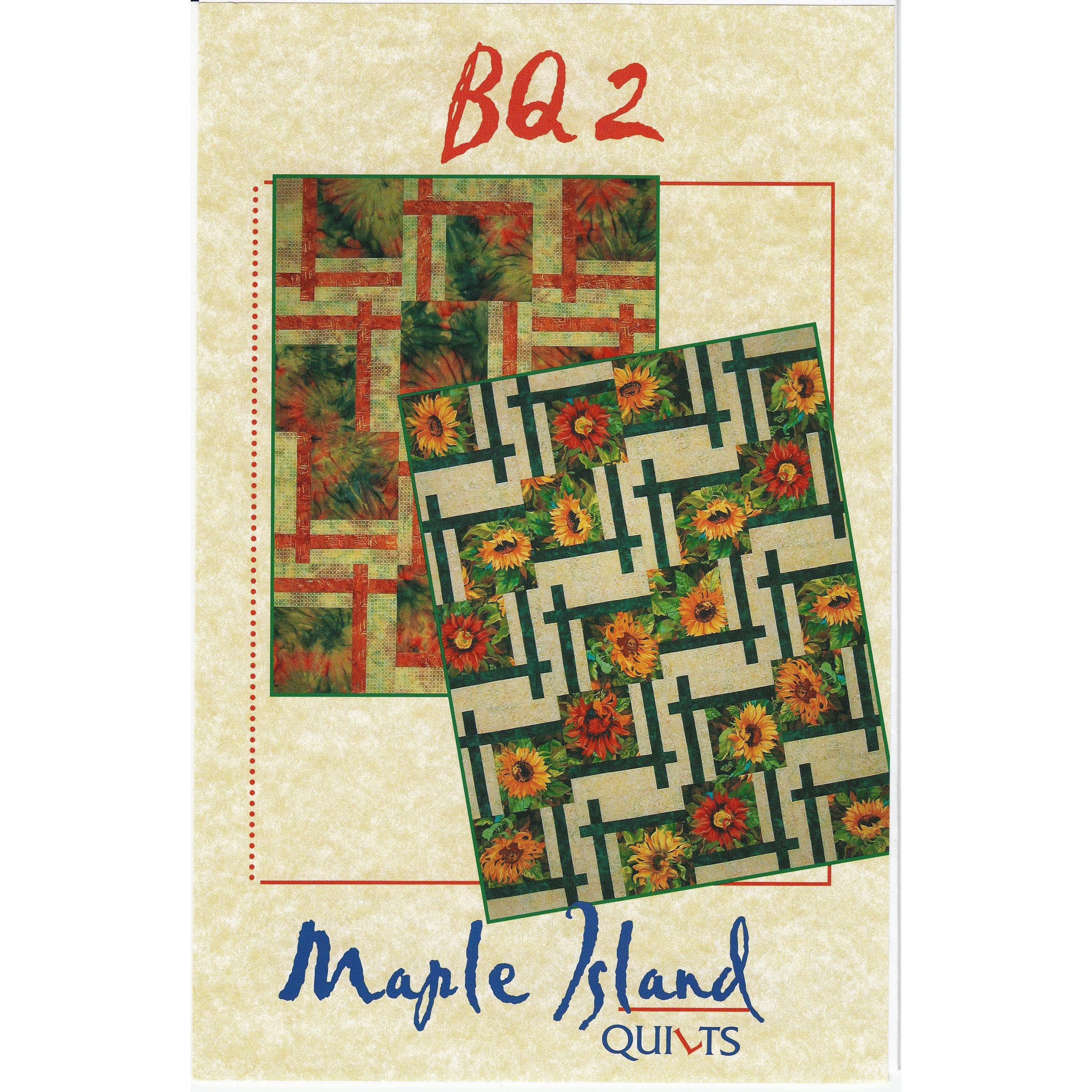 BQ2 Quilt Pattern-Maple Island Quilts-My Favorite Quilt Store