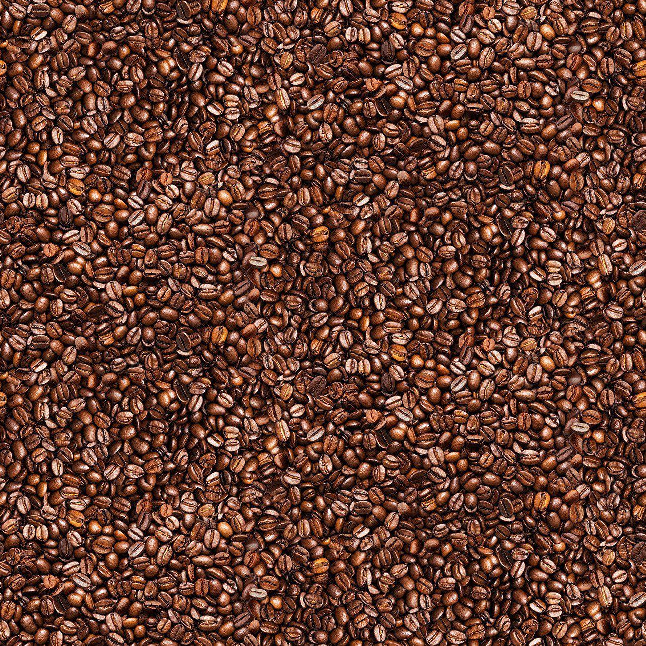 Back To The Grind Brown Packed Coffee Beans Fabric