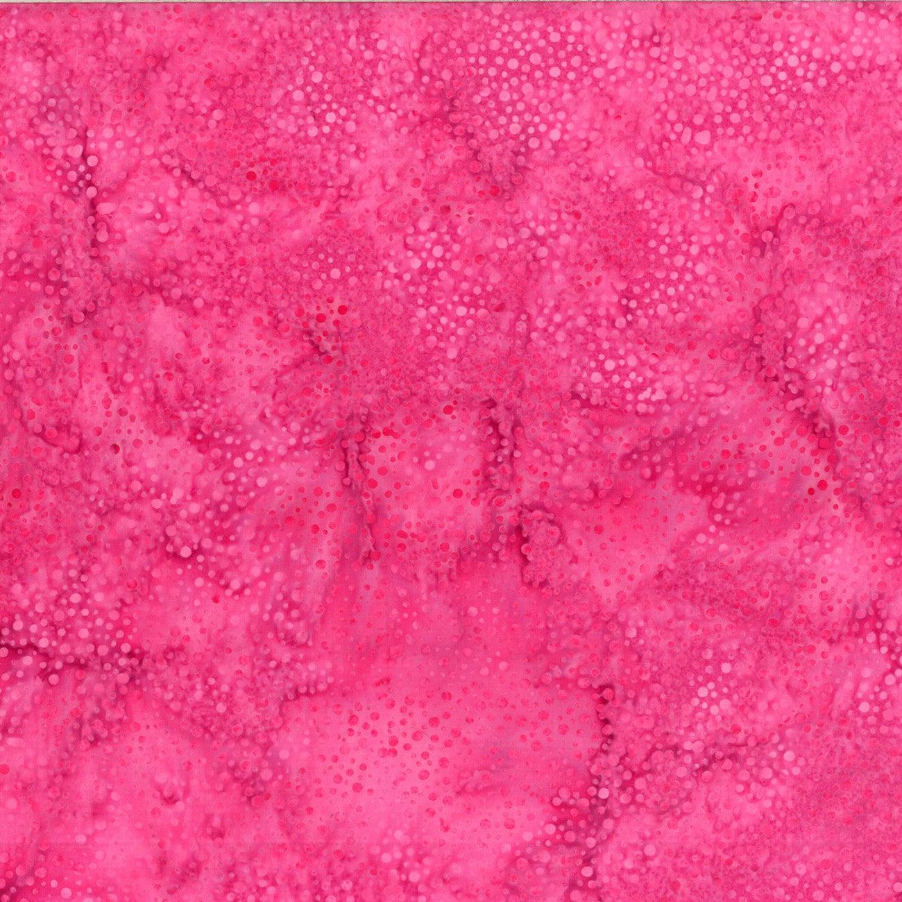 Bali Dots Pink Batik Fabric-Hoffman Fabrics-My Favorite Quilt Store