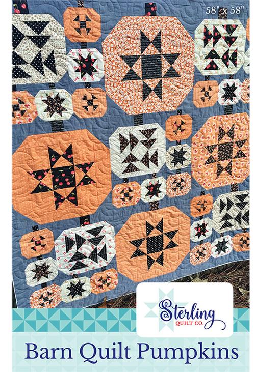 Barn Quilt Pumpkins Quilt Pattern-Moda Fabrics-My Favorite Quilt Store