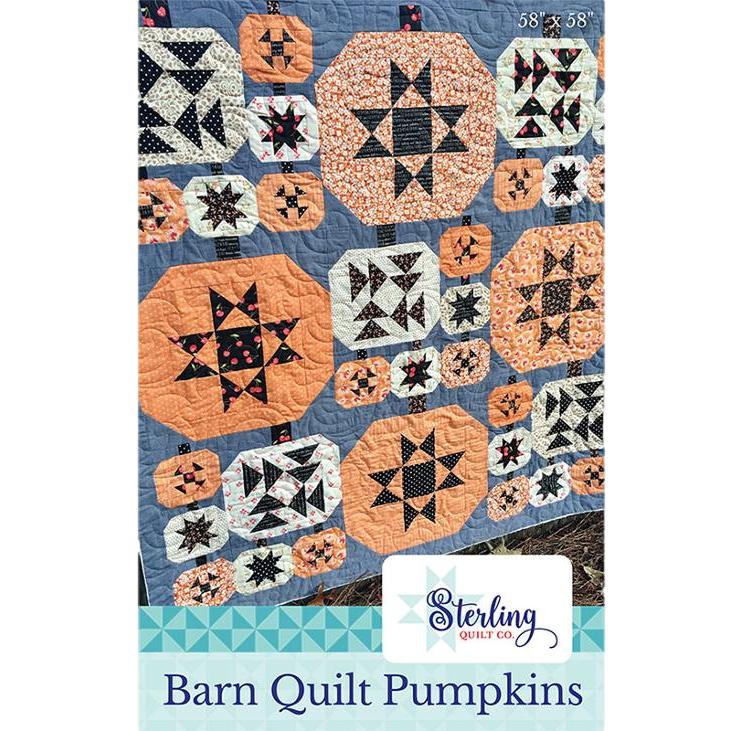 Barn Quilt Pumpkins Quilt Pattern-Moda Fabrics-My Favorite Quilt Store