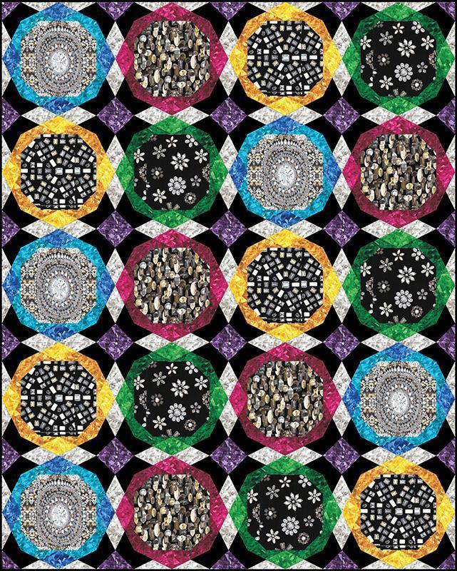 Be Dazzled Pattern-Benartex Fabrics-My Favorite Quilt Store