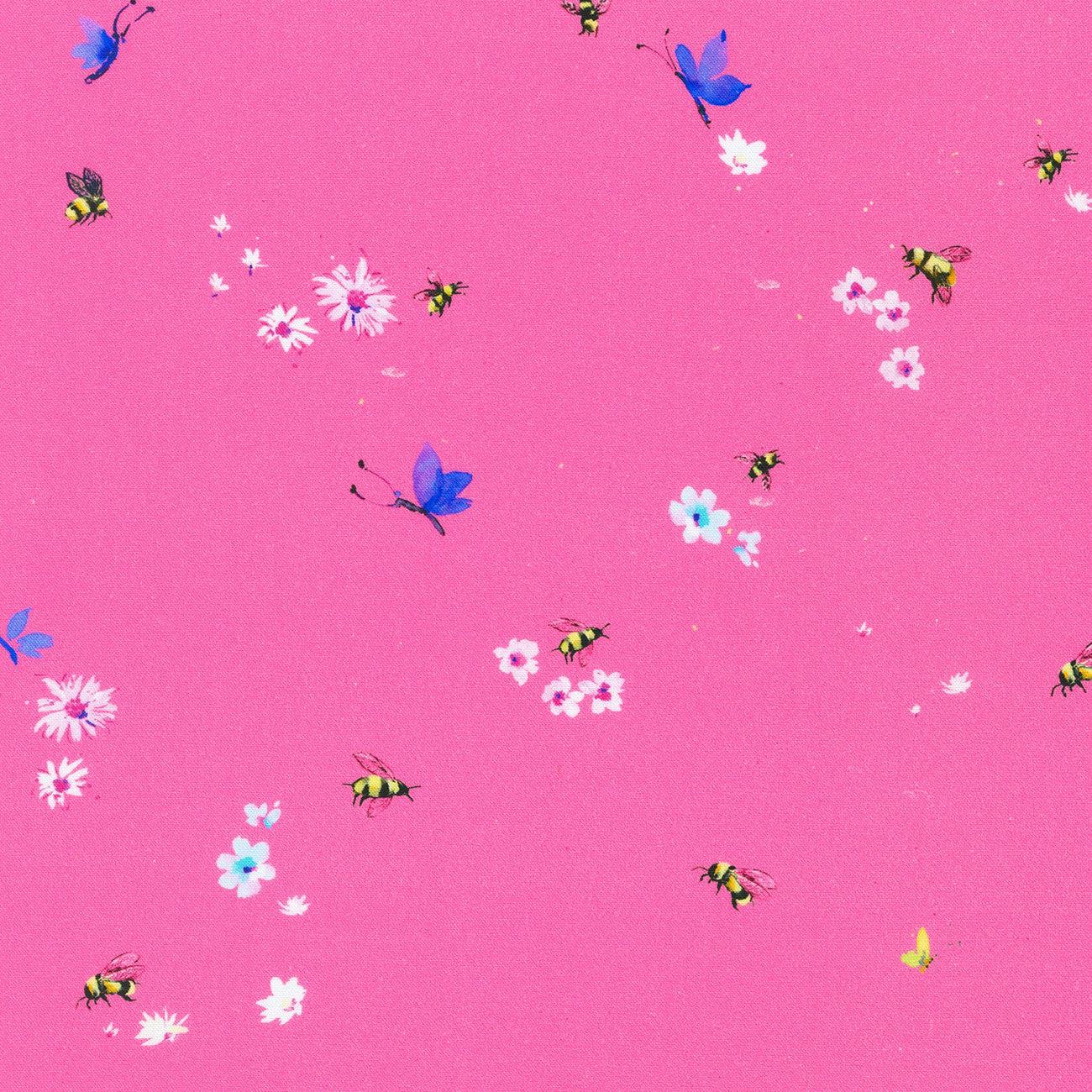 Bee Free Azalea Bees Fabric