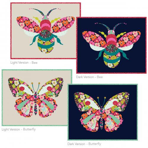 Bee and Butterfly Placements Pattern - Free Digital Download